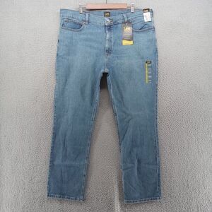 Lee Jeans Mens 40x32 Blue Comfort Stretch Regular Fit‎ Bootcut Classicore